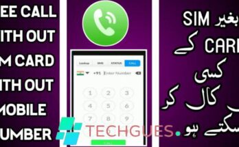 Techgues Free Call With Out SIM With Mobile Number