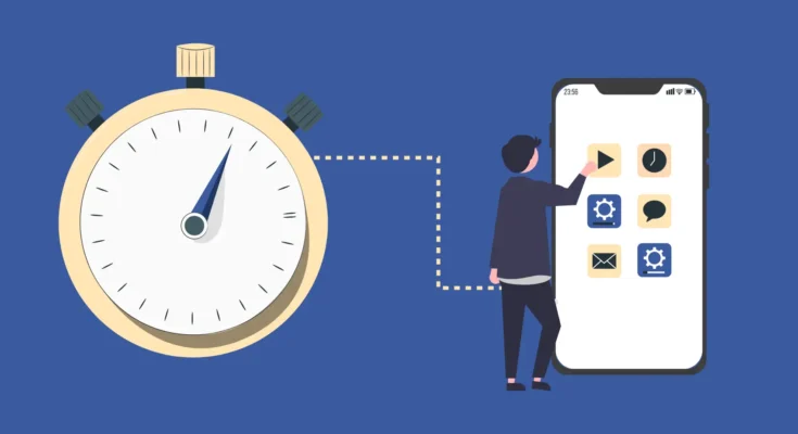 time-tracking software dashboard for remote workforce management.")