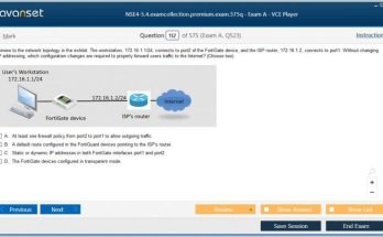 Fortinet NSE 4 Exam